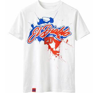 Μπλούζα Ducati Fabio Quartararo 20 με πολύχρωμο σχέδιο, λευκό