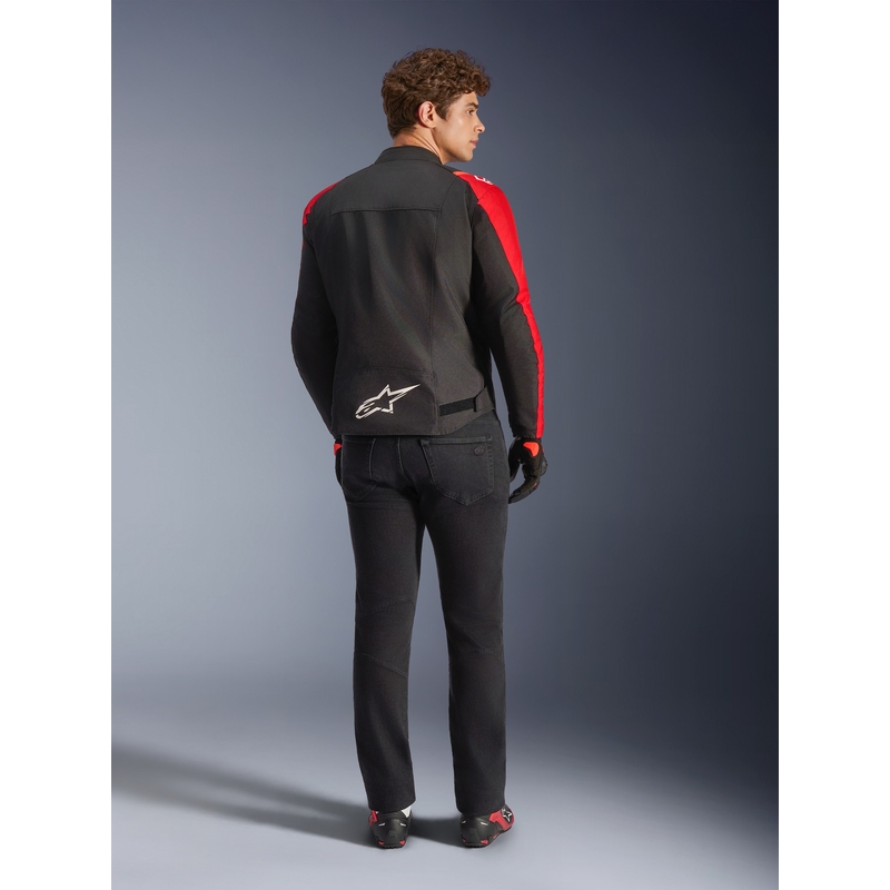Αδιάβροχο μπουφάν μοτοσικλέτας Alpinestars T-SPS 2 κόκκινο-μαύρο-λευκό