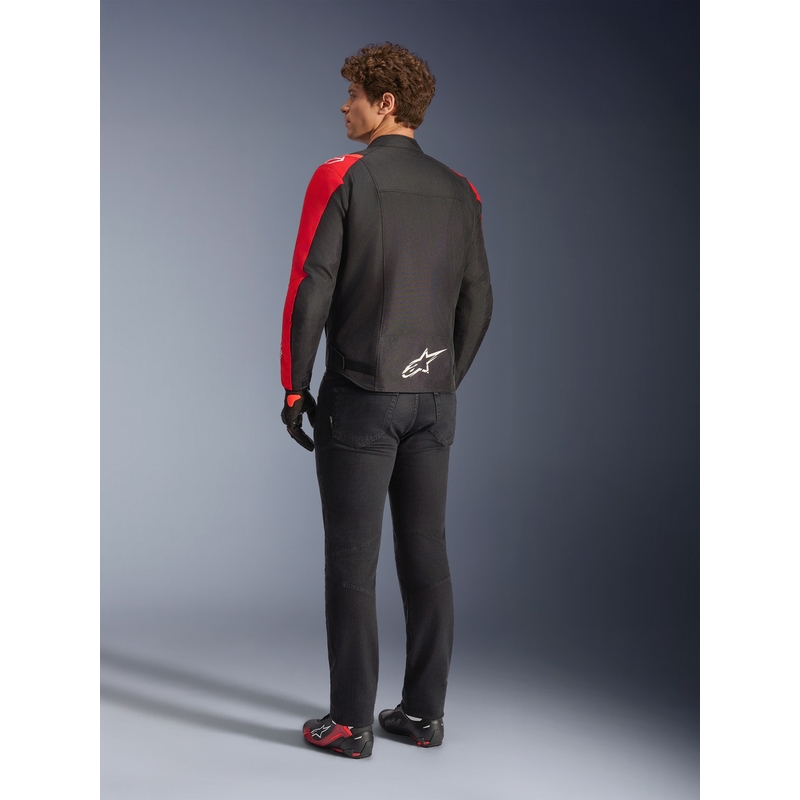 Αδιάβροχο μπουφάν μοτοσικλέτας Alpinestars T-SPS 2 κόκκινο-μαύρο-λευκό