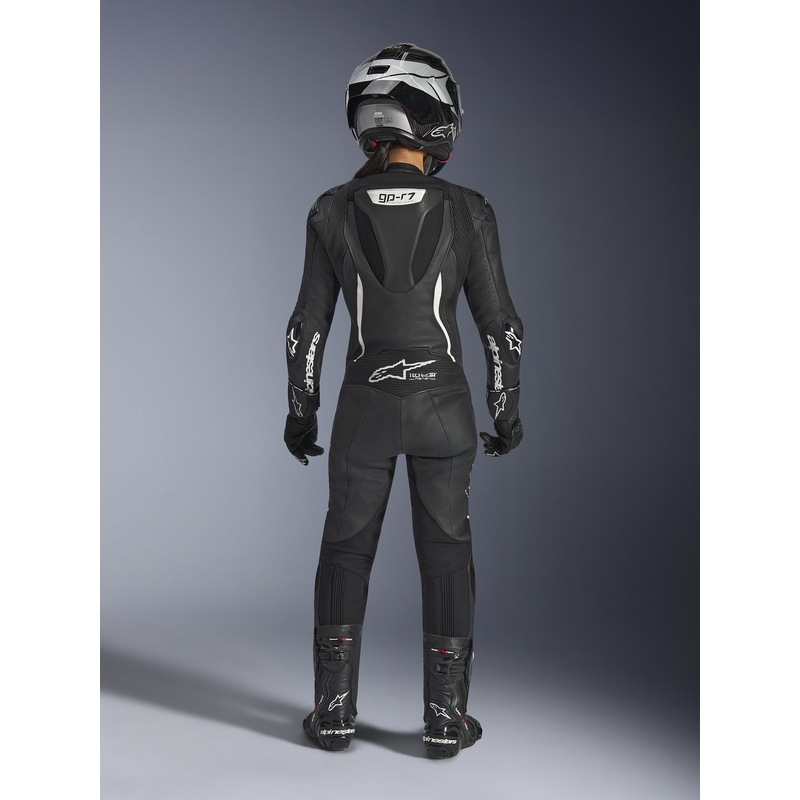 Γυναικεία Ολόσωμη Φόρμα Μοτοσικλέτας Alpinestars Stella GP-R7 από Δερμάτινο Μαύρο