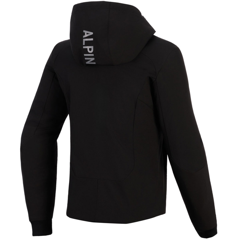 Γυναικείο μπουφάν μοτοσικλέτας Alpinestars Stella Radium Tech Hoodie, μαύρο