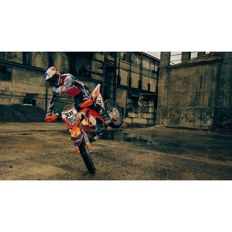 Τζέρσεϊ motocross Beast Coast περιορισμένης έκδοσης Alpinestars Techstar γκρι-μαύρο-πορτοκαλί
