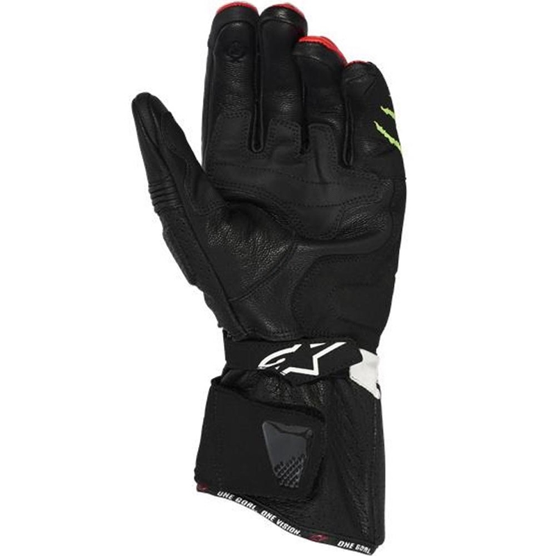 Συλλογή γαντιών μοτοσικλέτας Alpinestars SP-3 FQ20 μαύρο-φθορίζον κόκκινο-λευκό