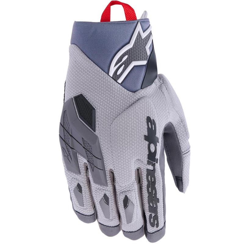 Γάντια μοτοσικλέτας Alpinestars Durack σκούρο γκρι-ανοιχτό γκρι
