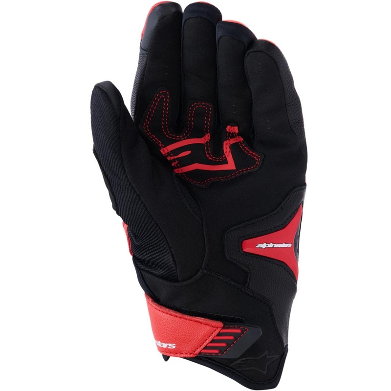 Γάντια μοτοσικλέτας Alpinestars SP-R PRO κόκκινο-φλουορ κόκκινο-μαύρο
