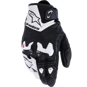 Γάντια μοτοσικλέτας Alpinestars SP-R TECH λευκά-μαύρα