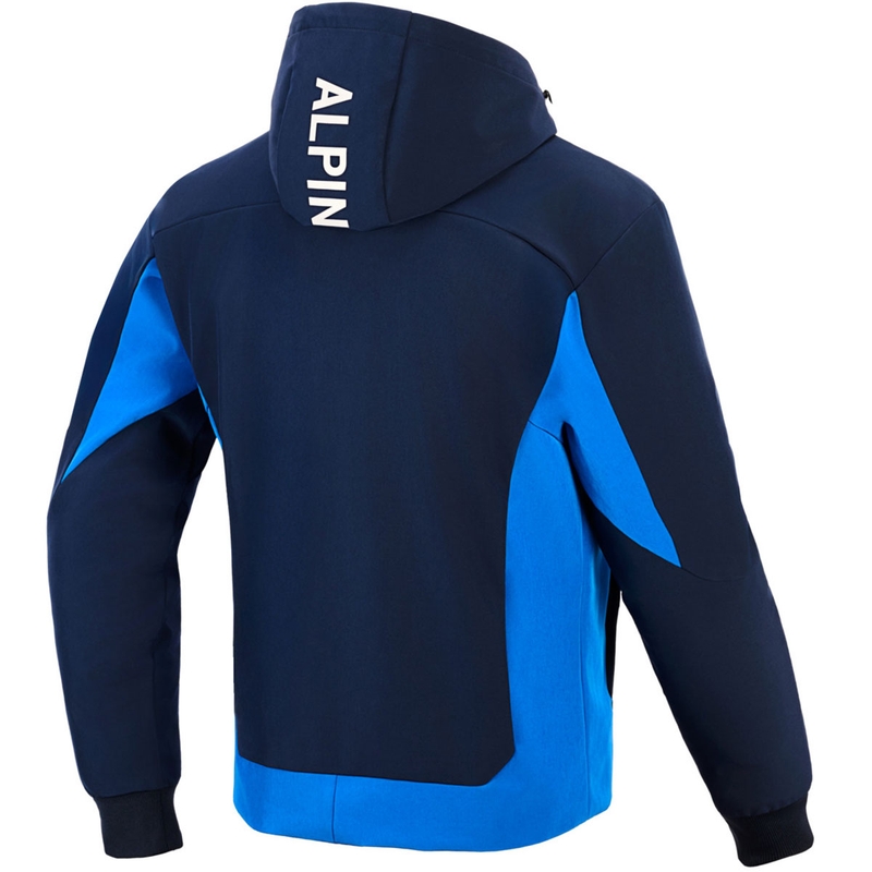 Φούτερ μοτοσικλέτας Alpinestars Radium Tech με κουκούλα σκούρο μπλε-μπλε