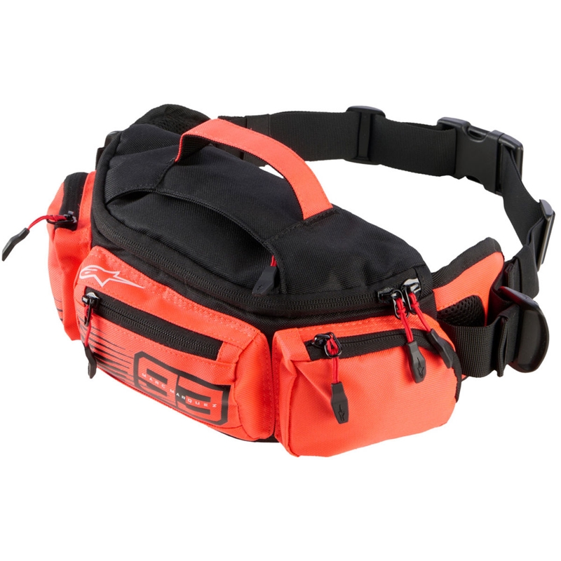 Σακίδιο μέσης ALPINESTARS MM93 συλλογή μαύρο-φθοροκόκκινο 2.5L