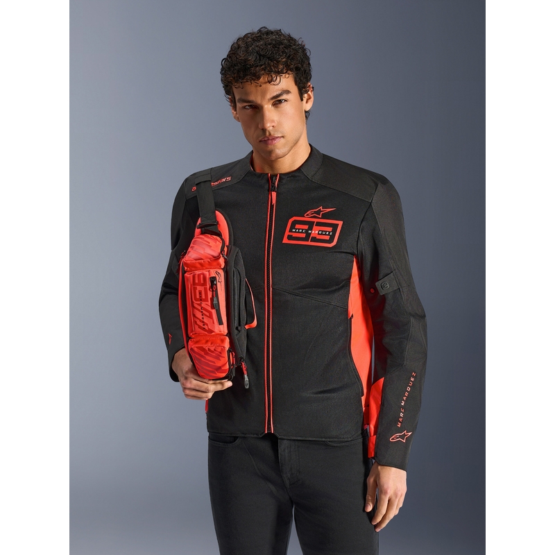 Τσάντα μέσης ALPINESTARS MM93 fluo collection κόκκινο-κόκκινο 2.5L