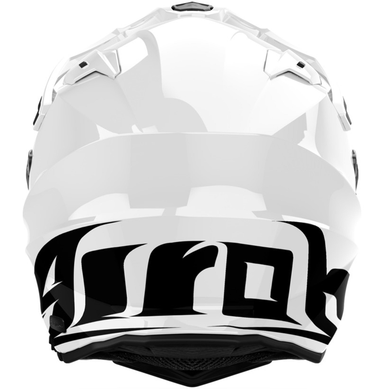 Κράνος Enduro Airoh Commander 2 Χρώμα γυαλιστερό λευκό