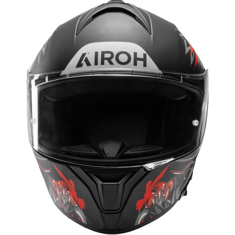Κράνος μοτοσικλέτας Airoh Spark 2 Cruze full-face σε ματ μαύρο-γκρι χρώμα
