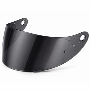 Ζελατίνα για κράνη μοτοσικλέτας Cassida Orbit με προετοιμασία Pinlock, σκούρο καπνό