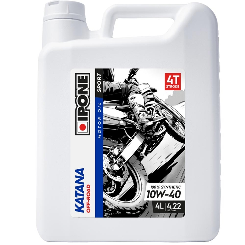 Συνθετικό λάδι κινητήρα IPONE Katana Off Road 10W40 (MA2, εστέρας) 4 l