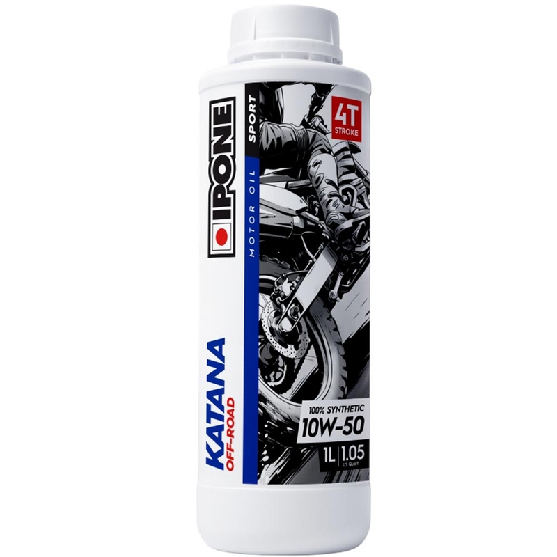 Συνθετικό λάδι κινητήρα IPONE Katana Off Road 4T 10W50 (MA2, εστέρας) 1 l