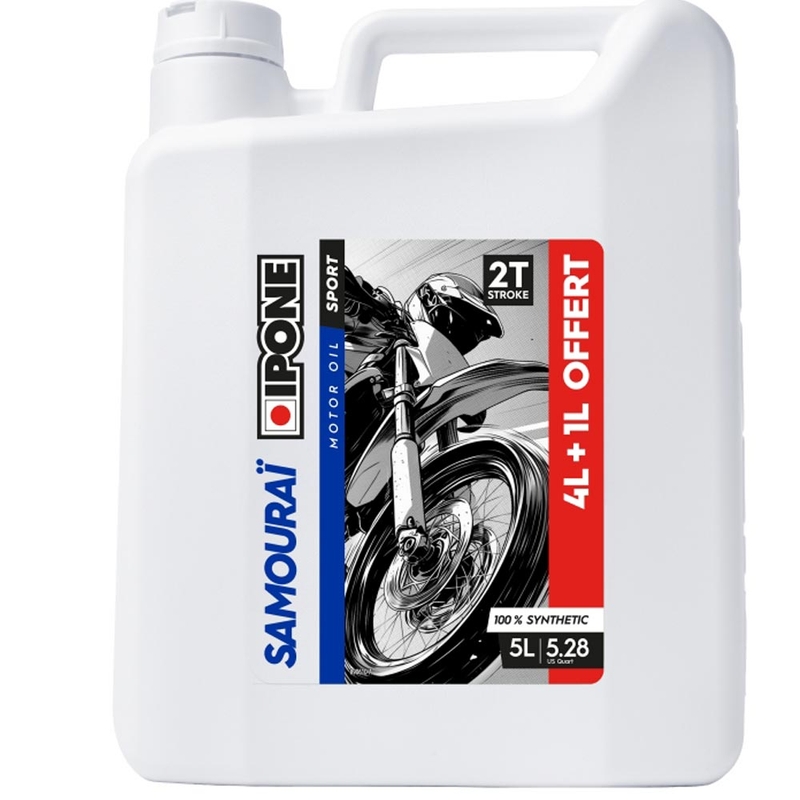 Συνθετικό λάδι για μείγμα IPONE Samourai 2T 5 l