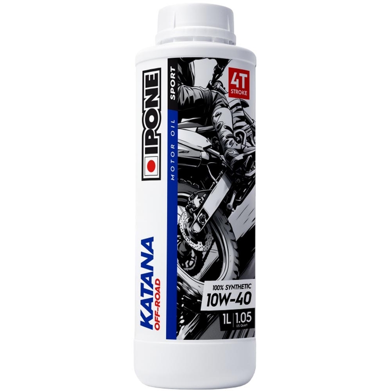 Συνθετικό λάδι κινητήρα IPONE Katana Off Road 4T 10W40 (εστέρας, MA2) 1 l