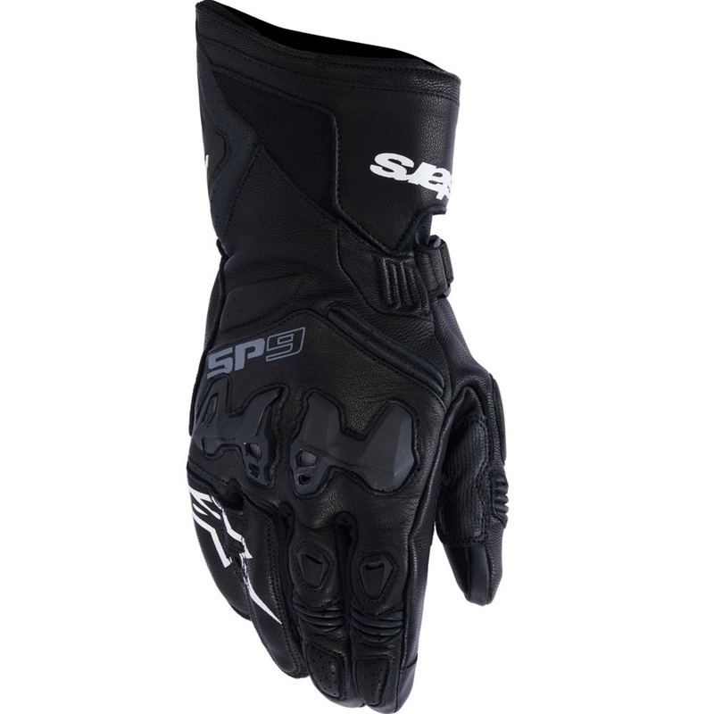Γάντια μοτοσικλέτας Alpinestars SP-9 μαύρο-λευκό