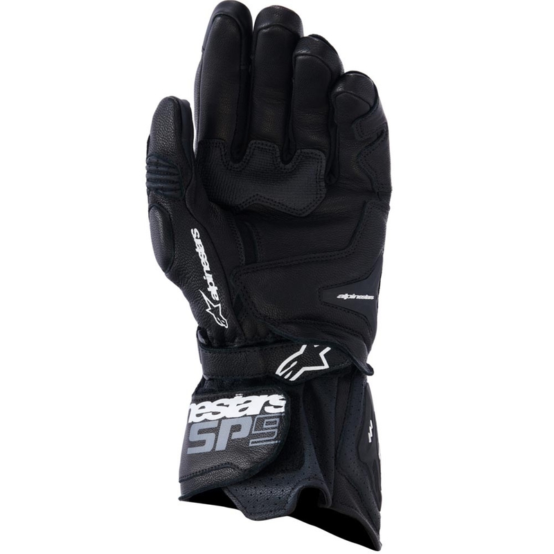 Γάντια μοτοσικλέτας Alpinestars SP-9 μαύρο-λευκό