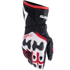 Γάντια μοτοσικλέτας Alpinestars SP-9 μαύρο-άσπρο-κόκκινο