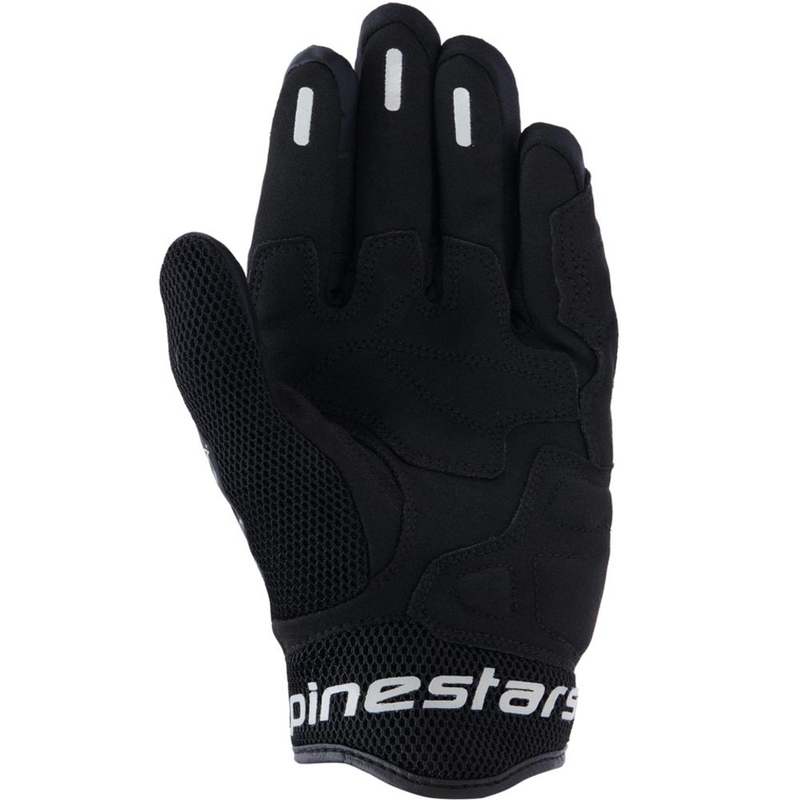 Γυναικεία γάντια μοτοσικλέτας Alpinestars Stella Mogress Airflow σε μαύρο-ανθρακί χρώμα