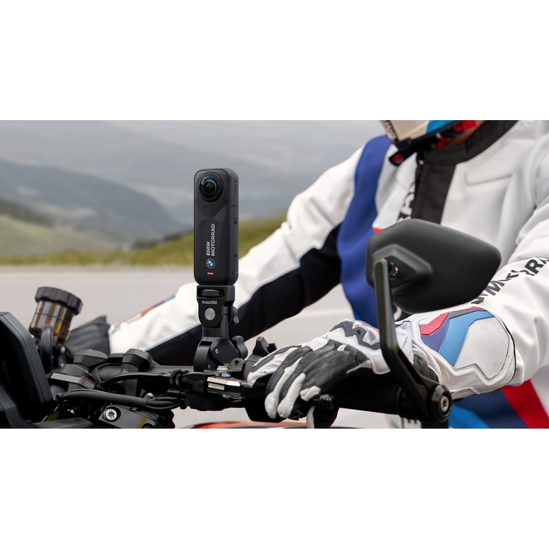 Κάμερα δράσης Insta360 X5 BMW Motorrad Edition σε μαύρο χρώμα