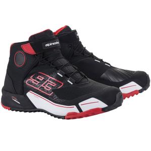 Συλλογή μπότες μοτοσικλέτας Alpinestars CR-X Drystar MM93 μαύρο-κόκκινο-λευκό