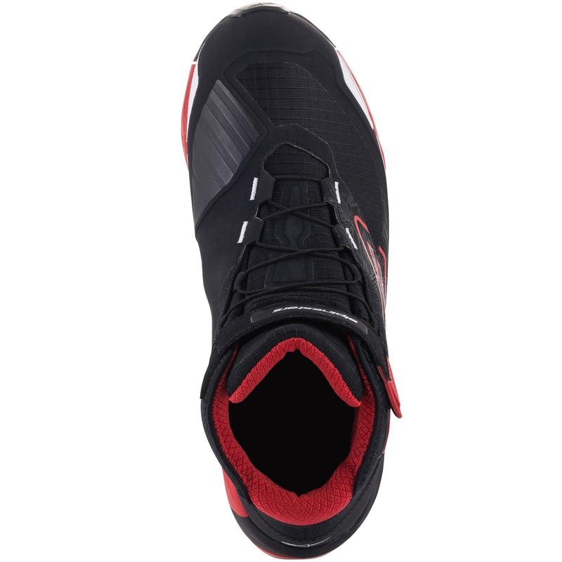 Συλλογή μπότες μοτοσικλέτας Alpinestars CR-X Drystar MM93 μαύρο-κόκκινο-λευκό