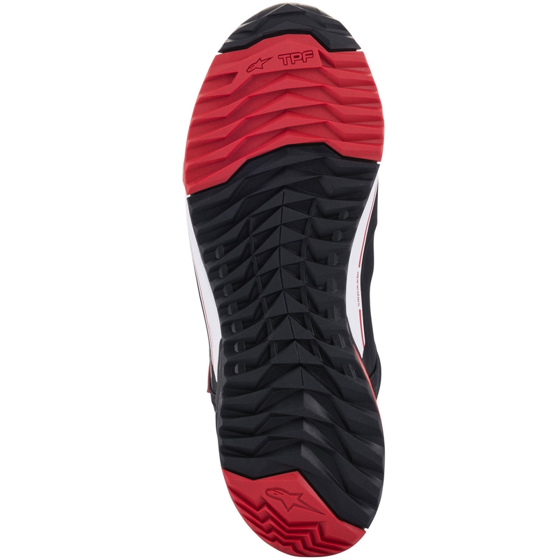 Συλλογή μπότες μοτοσικλέτας Alpinestars CR-X Drystar MM93 μαύρο-κόκκινο-λευκό