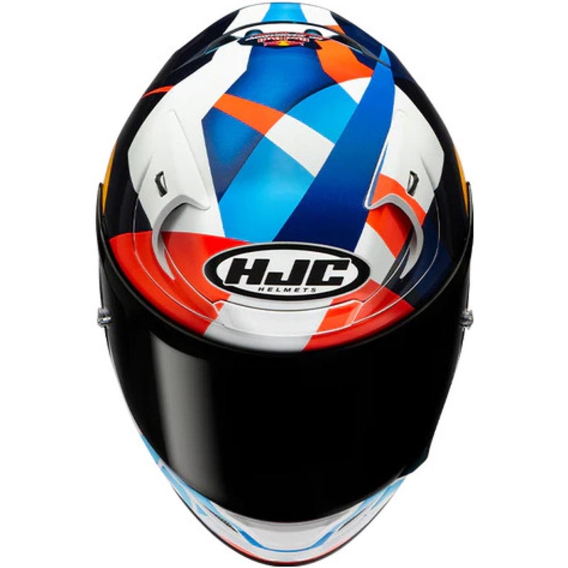 Κράνος μοτοσικλέτας full-face HJC RPHA 12 Red Bull Misano GP 2 MC21 μπλε-λευκό-κόκκινο