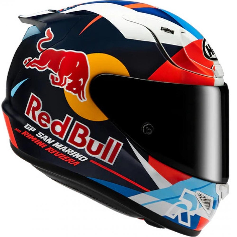 Κράνος μοτοσικλέτας full-face HJC RPHA 12 Red Bull Misano GP 2 MC21 μπλε-λευκό-κόκκινο