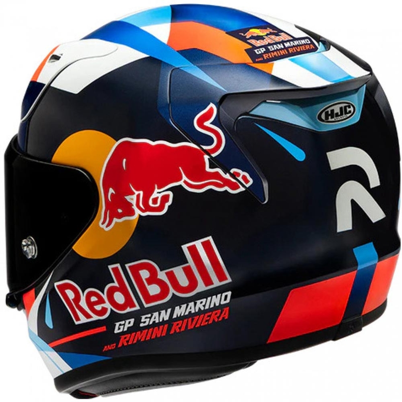 Κράνος μοτοσικλέτας full-face HJC RPHA 12 Red Bull Misano GP 2 MC21 μπλε-λευκό-κόκκινο