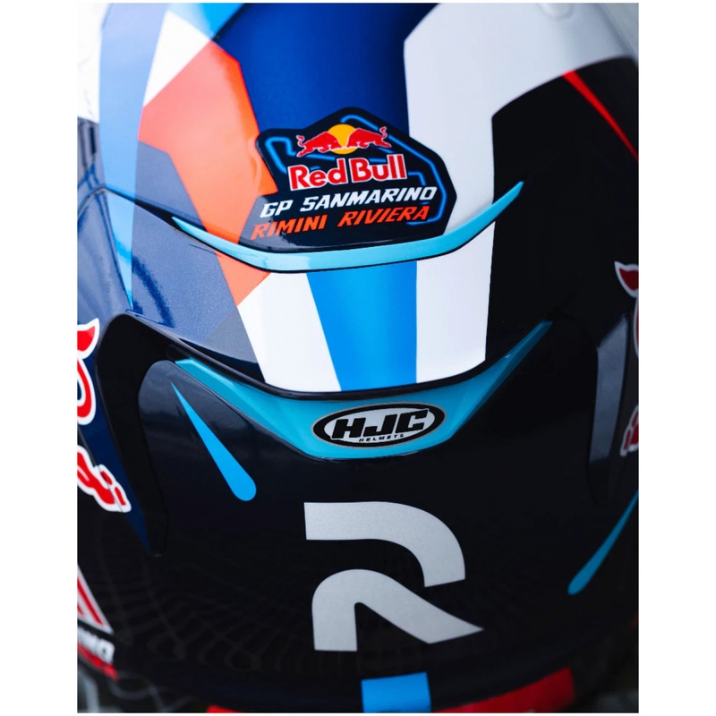 Κράνος μοτοσικλέτας full-face HJC RPHA 12 Red Bull Misano GP 2 MC21 μπλε-λευκό-κόκκινο