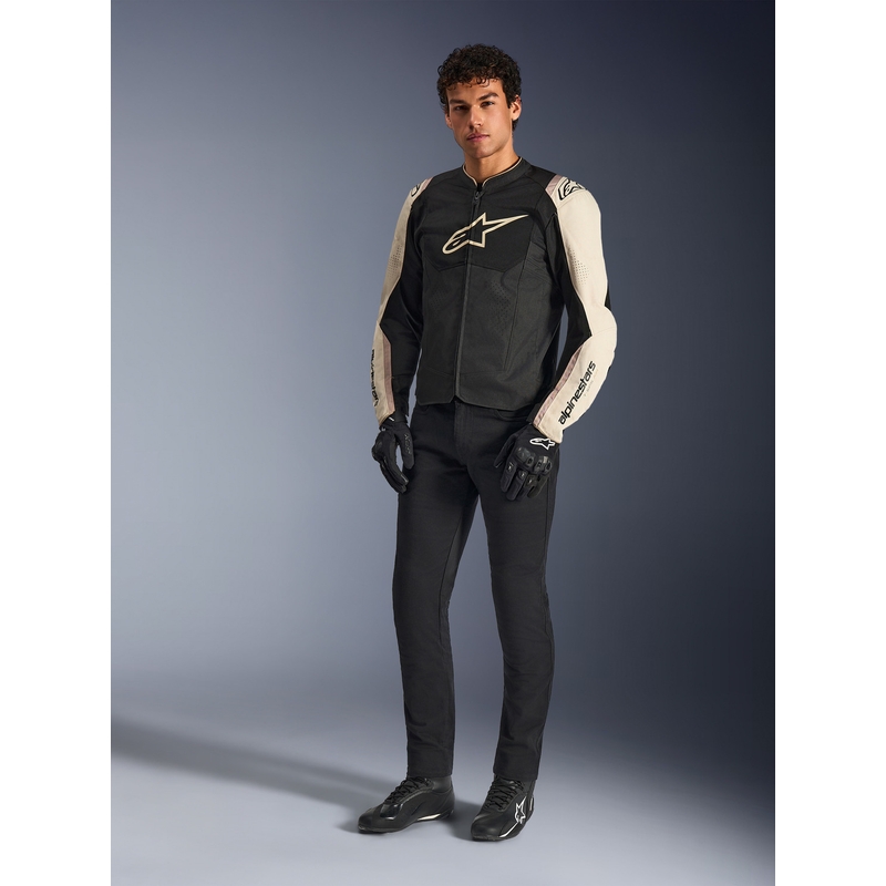 Μπουφάν μοτοσικλέτας Alpinestars T-SPS Air V2 μαύρο-άμμου
