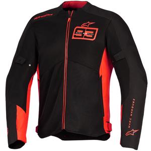 Μπουφάν μοτοσικλέτας Alpinestars C-1 AIR MM93, συλλογή fluo, κόκκινο-κόκκινο-μαύρο