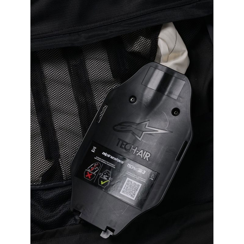 Γιλέκο αερόσακου Alpinestars Tech-Air®3 V2 με μαύρο σύστημα - II. ποιότητα