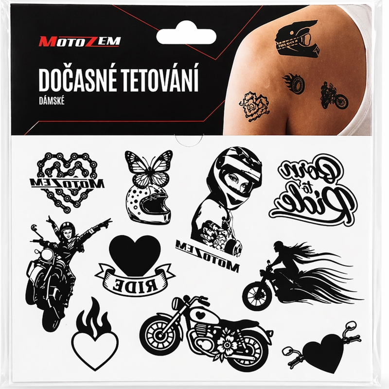 Προσωρινό τατουάζ MotoZem Women