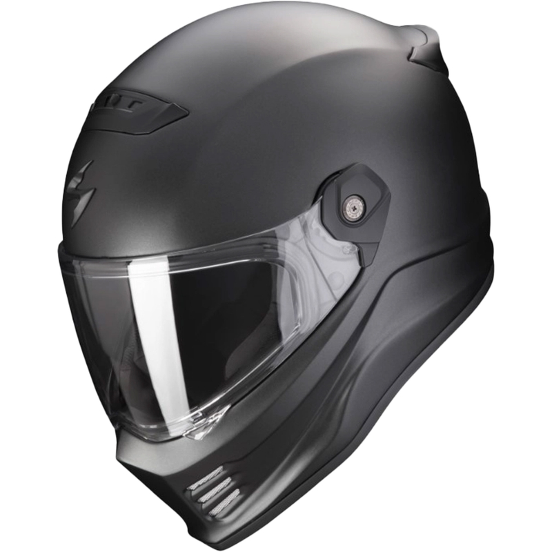 Κράνος μοτοσικλέτας full face SCORPION COVERT FX pearl black matte - II. ποιότητας