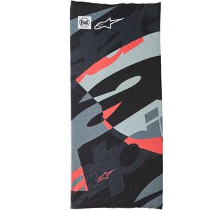 Θερμαντικό λαιμού Alpinestars BUFF Mogress παραλλαγής-μαύρο-φλο κόκκινο-γκρι