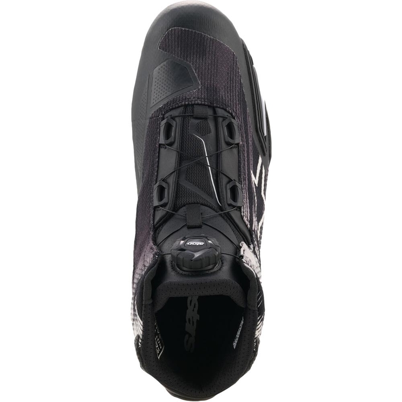 Μπότες μοτοσικλέτας Alpinestars Celer με αεριζόμενους αεραγωγούς, μαύρο-λευκό