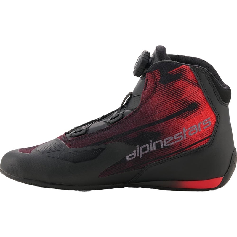 Μπότες μοτοσικλέτας Alpinestars Celer με αεριζόμενους αεραγωγούς μαύρο-κόκκινο