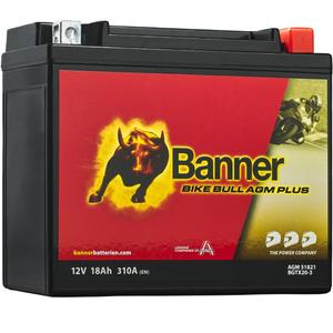 Μπαταρία AGM Banner Bike Bull AGM PLUS AGM PLUS 518 21 / BGTX20-3 - GTX20-3