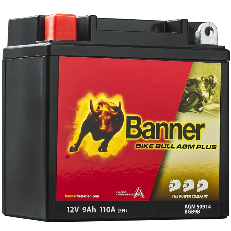 Μπαταρία AGM Banner Bike Bull AGM PLUS AGM PLUS 509 14 / BGB9B - GB9B