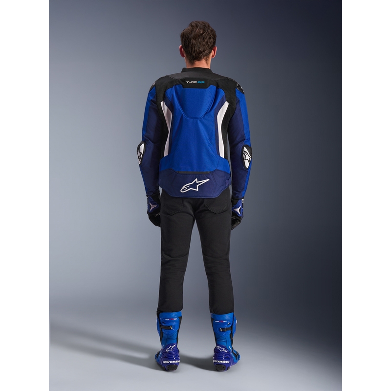 Μπουφάν μοτοσικλέτας Alpinestars T-GP Air μπλε-λευκό-μαύρο