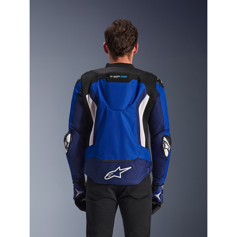 Μπουφάν μοτοσικλέτας Alpinestars T-GP Air μπλε-λευκό-μαύρο