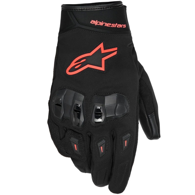 Γάντια μοτοσικλέτας Alpinestars SP XZ WATERPROOF μαύρο-κόκκινο