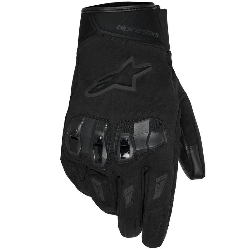 Γάντια μοτοσικλέτας Alpinestars SP XZ WATERPROOF μαύρα-μαύρα