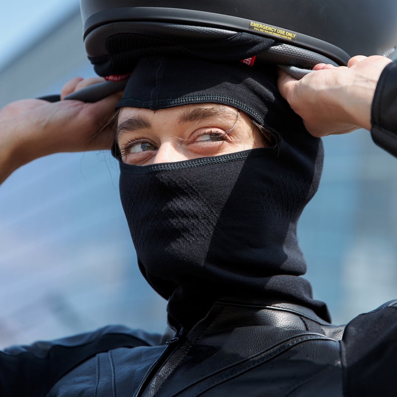 Κουκούλα κράνους Rebelhorn Freeze II μαύρη