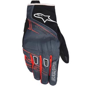 Γάντια μοτοσικλέτας Alpinestars MOBLAST WATERPROOF μαύρο-ανθρακί-πορτοκαλί