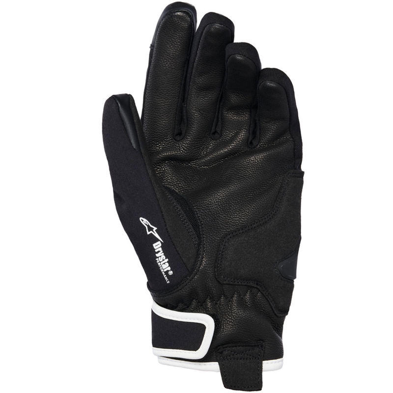 Γυναικεία γάντια μοτοσικλέτας Alpinestars STELLA MOBLAST WATERPROOF, ασπρόμαυρα, υπόλευκα