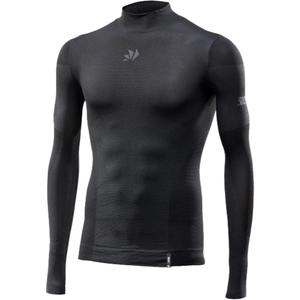 Λειτουργικό μακρυμάνικο μπλουζάκι SIXS BT TS3L V2 μαύρο-σκούρο γκρι